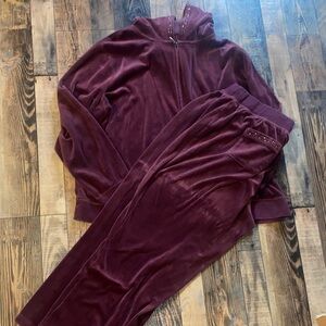 SB Active Purple velour set size 3X